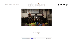 Desktop Screenshot of ericfrischmusic.com